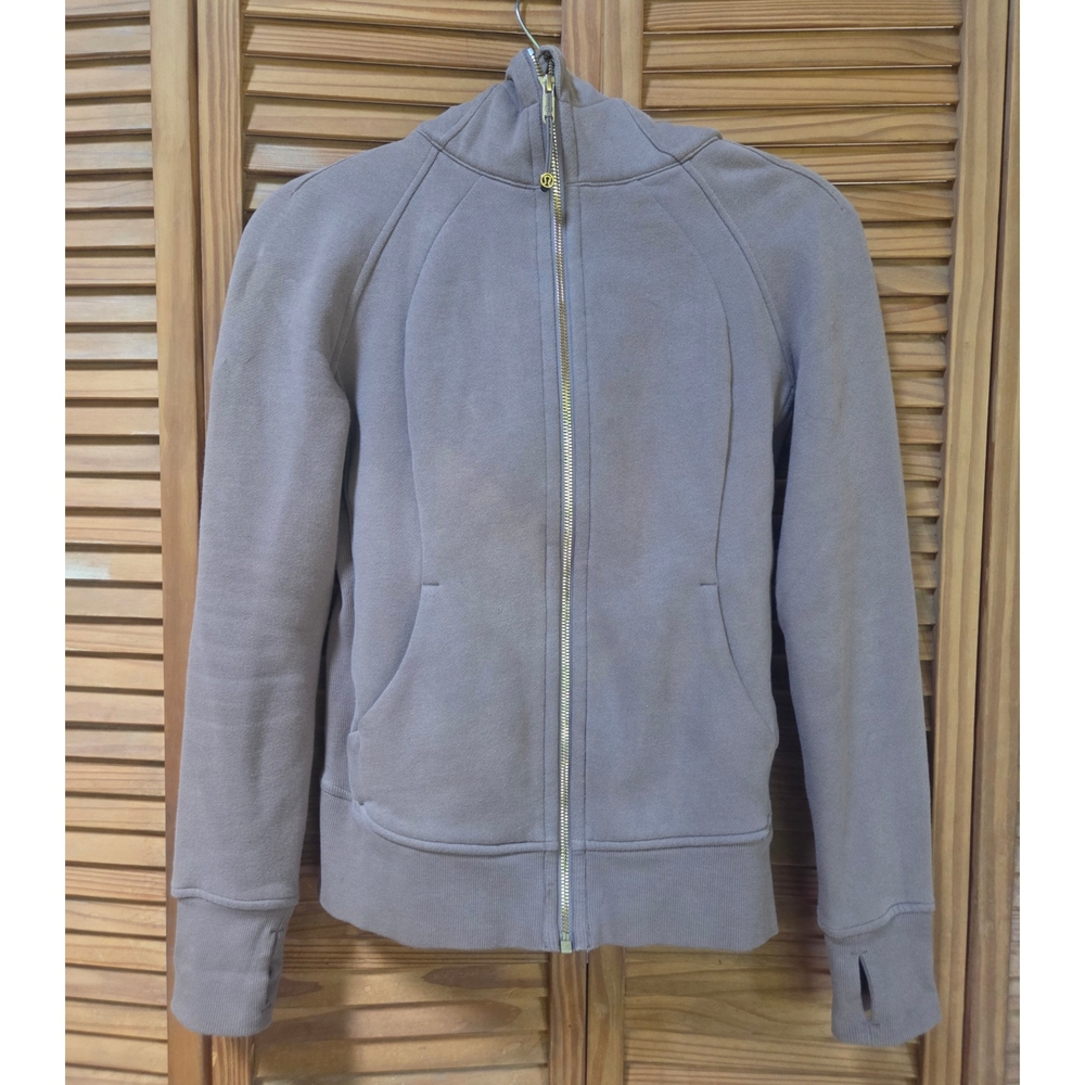Sold! Lulemon athletica Gray Zip-Up Hoodie